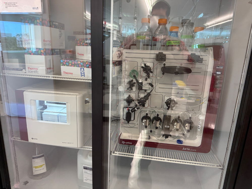 Image of Cytiva AKTA pure chromatography system